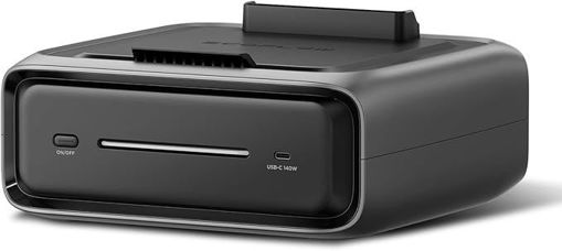 صورة محطة الطاقة المحمولة EF ECOFLOW River 3 Plus، بطارية إضافية EB300، سعة 286 واط/ساعة، بطارية ليثيوم فوسفات الحديد (LFP) قابلة للتوسيع، عمر افتراضي يصل إلى 10 سنوات، منفذ USB-C مدمج بقدرة 140 واط للشحن والتفريغ، قابلة للاستخدام بشكل مستقل.